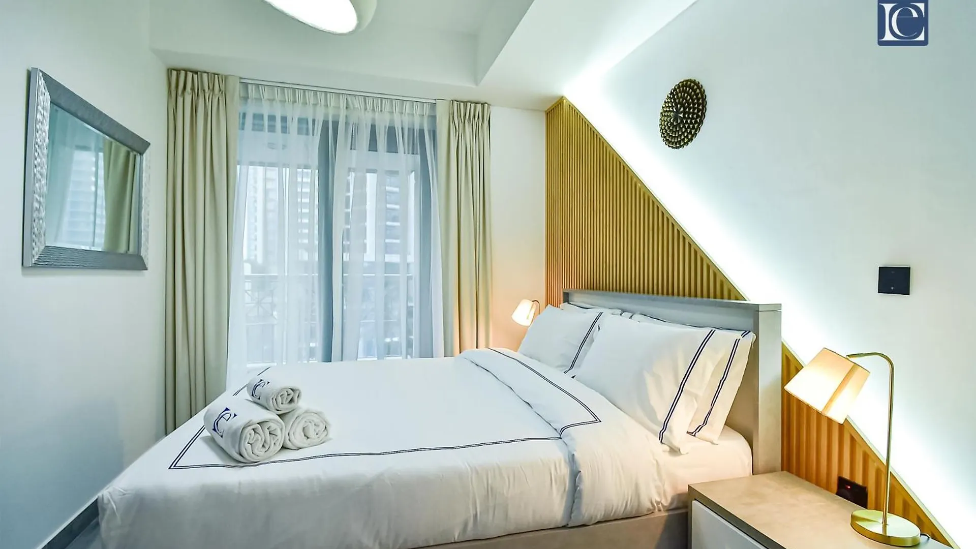 Luxury Escapes - Elegant 3Br Apt With 4 Balconies In 29 Blvd Dubai